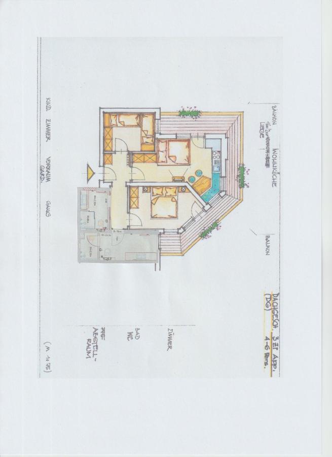 Appartement Zottl Mayrhofen Eksteriør bilde